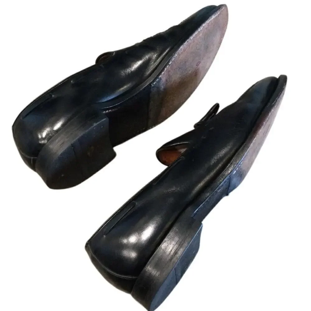 Allen Edmonds Mens Grayson Loafers Size US 13 AA Black Tassel‎ Cordovan Business